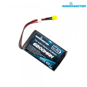 [도매] 라디오마스터 2셀 7.4V 6200mAh 배터리(﻿Li-Po)